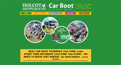 Desktop Screenshot of holcot-showground.co.uk